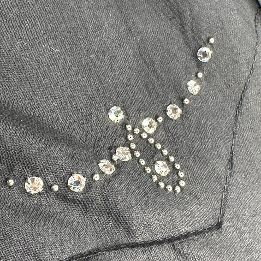 Vintage 1980s Sweet Inspirations Western Pearl Snap Rhinestone Shirt - Picture 6 of 8